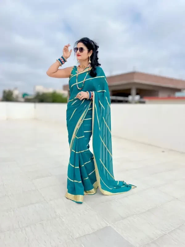 Royal Cube Designer Saree with Blouse (ANC00112)